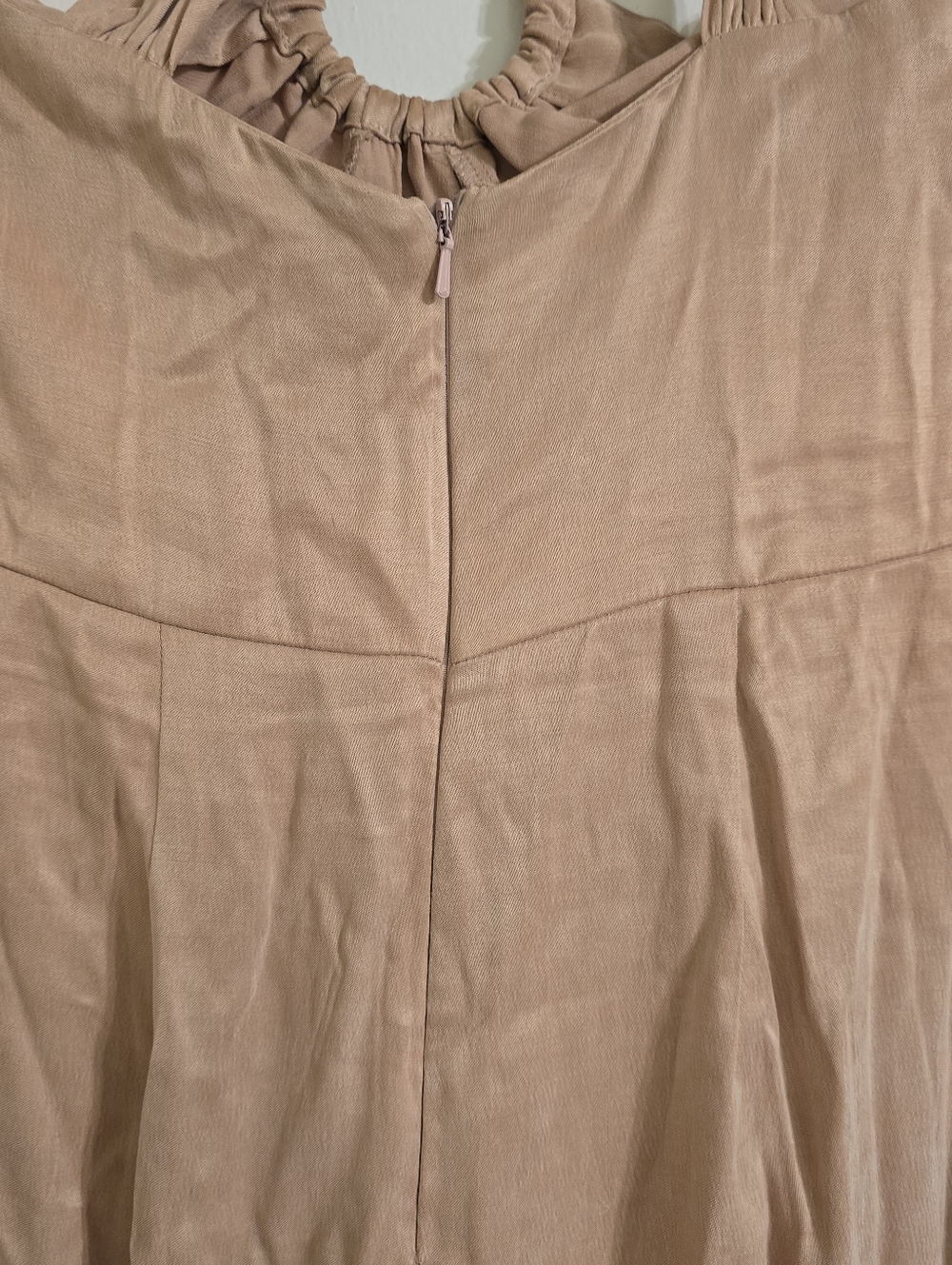 Topshop Blush Halter Maxi Dress with Front Slit Size 4 Lyocell, Viscose NWT - Picture 13 of 17